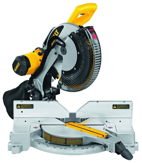 DEWALT DW716 Miter Saw, 12 in Dia Blade, 2 x 8 in 45 deg, 2 x 10 in at 90 deg Cutting Capacity, 3800 rpm Speed