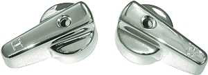 Danco 80838 Faucet Handle, Canopy, Large Windsor, Lever, Universal, For: Universal Two Handle Faucets, Zinc