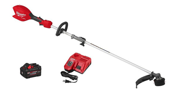 Milwaukee Electric Tool Milwaukee M18 FUEL Gen II, QUIK-LOK Series 3016-21ST Cordless String Trimmer Kit, Battery Included, M18 REDLITHIUM
