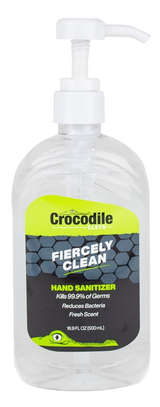Crocodile Cloth 8140 Hand Sanitizer, 12.5 oz Bottle, Pack of 18