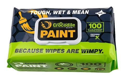 Crocodile Cloth Professional Series 6920-100 Paint Cleaning Cloth, 15 in L, 10 in W, 1-Ply
