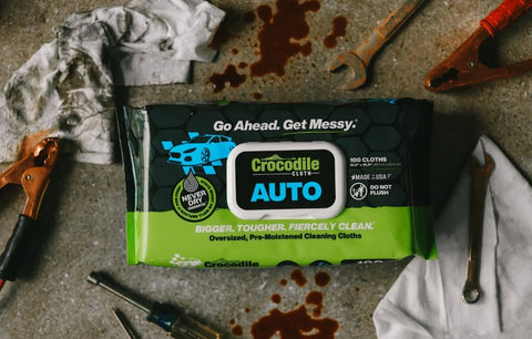 Crocodile Cloth Professional 6930-100 Automotive Cleaning Cloth, 15 in L, 10 in W
