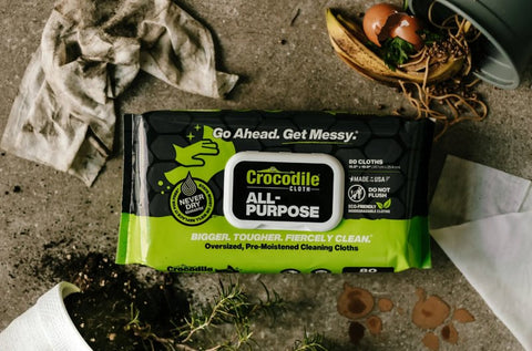 Crocodile Cloth 6620-080 Multi-Purpose Cleaning Cloth, 15 in L, 10 in W