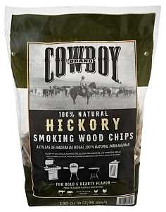 Cowboy 51112T Smoking Chip, Hickory, 12 in L, Wood, 180 cu-in