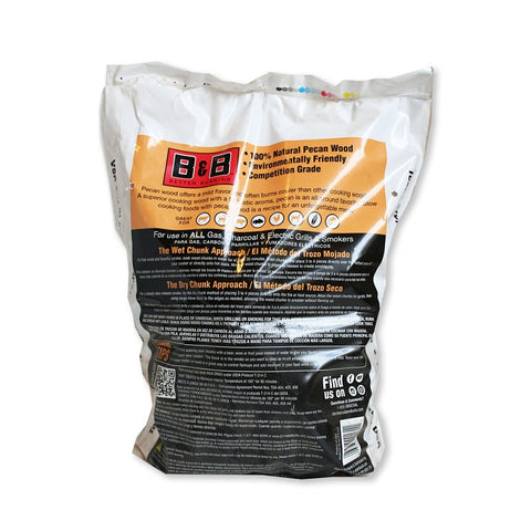 B&B Charcoal C00131-B Smoking Wood Chunk, 7.2 lb