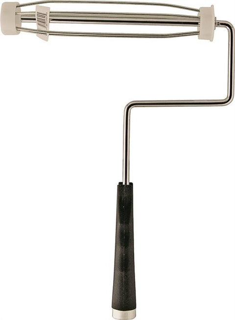 Wooster F0010-9 5-Wire Cage Heavy Duty Roller Frame, 9 in, Polypropylene Threaded Grip Handle