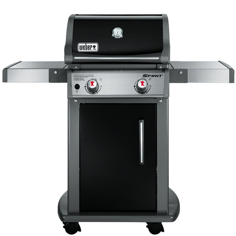 Weber SPIRIT E-210 Series 46110001 Gas Grill, 26500 Btu/hr BTU, Liquid Propane, 2 -Burner, Stainless Steel Body