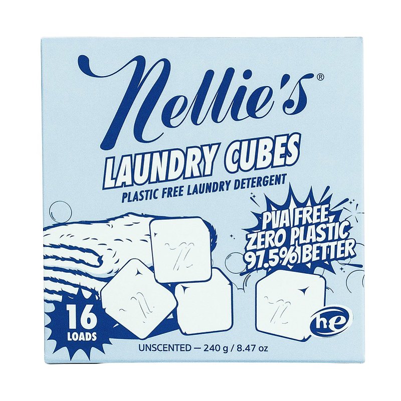 Nellie's NLSC-16 Laundry Detergent, 240 g, Cube – Shell Lumber and Hardware