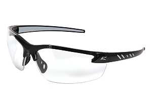 Edge DZ111-1.5-G2 Magnifier Safety Glasses, Black Frame, Polycarbonate Lens, Half Wraparound Frame, Bayonet Temple