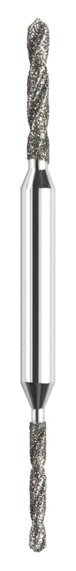 Dremel 664DR Drill Bit, 1/16, 3/32 in Dia, 2 in OAL, Diamond Drill Flipbit, 1/8 in Dia Shank, Pack of 2