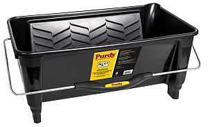 Purdy NEST 140796018 Dual Roll-Off Bucket, 5 gal Capacity, Polypropylene, Black, Ergonomic Handle