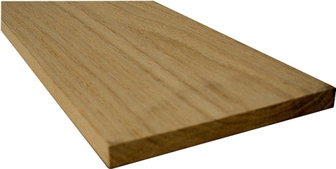 ALEXANDRIA Moulding 0Q1X4-40048C Common Board, 4 ft L Nominal, 4 in W Nominal, 1 in Thick Nominal, Oak