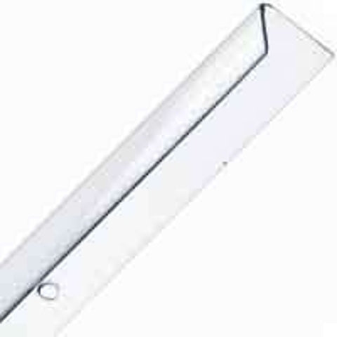 Korner Kovers U 9129 Corner Shield, 48 in L, 3/4 in W, Vinyl, Clear