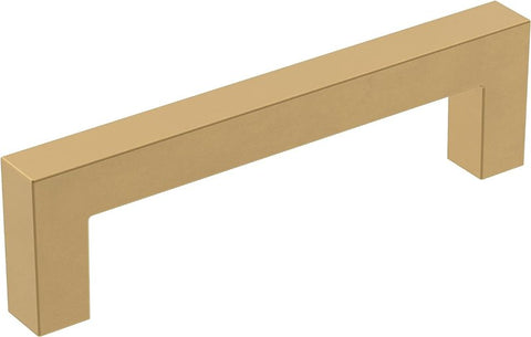 Amerock Monument Series BP36570CZ Cabinet Pull, 4-1/8 in L Handle, 1-3/16 in H Handle, 1-3/16 in Projection, Aluminum
