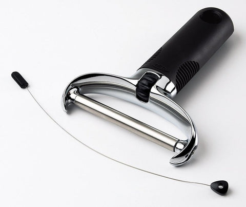 Good Grips 1071567V3 Cheese Slicer, Zinc Blade, Dishwasher Safe: Yes
