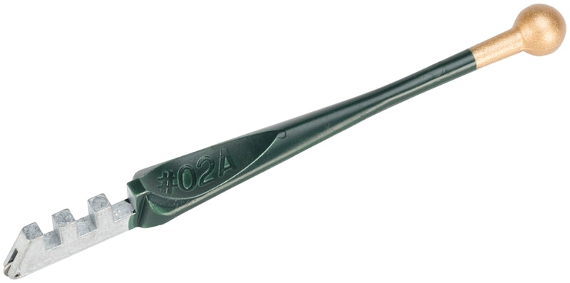 Fletcher 01-122 Ball End Glass Cutter, 2 to 3 mm Cutting Capacity, Ste ...