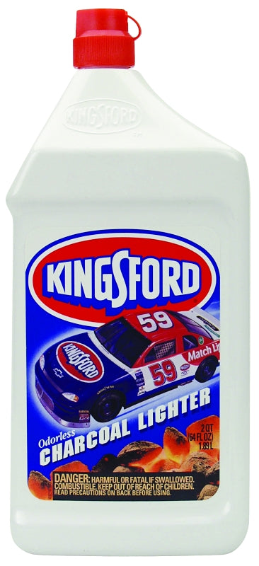 Kingsford 71178 Charcoal Lighter Fluid, Liquid, 64 oz, Pack of 6