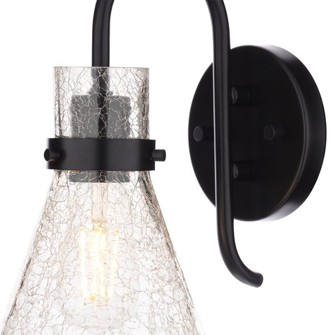 Boston Harbor D2021021, 120 V, 60 W, 1-Lamp, Metal Fixture, Black Fixture, Matte Fixture