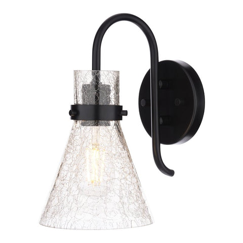 Boston Harbor D2021021, 120 V, 60 W, 1-Lamp, Metal Fixture, Black Fixture, Matte Fixture