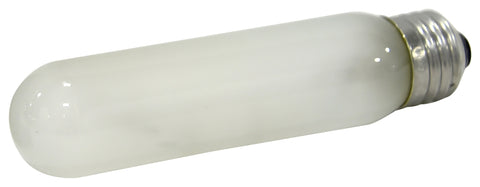 Sylvania 18492 Incandescent Lamp, C-8 Filament, Frosted Lamp, 1-1/4 in Dia x 5-5/8 in L Dimensions, 25 W, T10 Lamp, Pack of 6