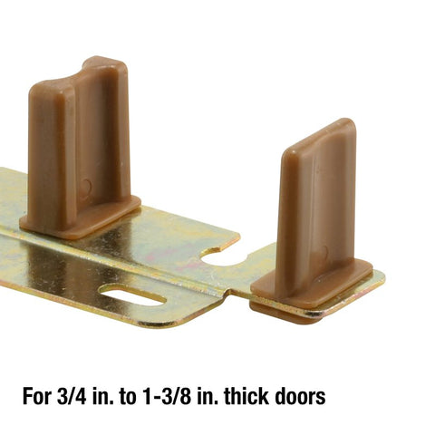 Prime-Line N 6796 Closet Guide, Nylon/Steel, Floor Mounting