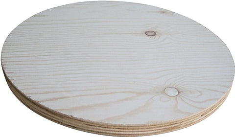 ALEXANDRIA Moulding PYR01-PY036C Round Plywood, 35-3/4 in W Actual