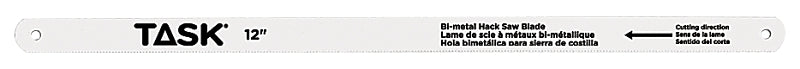 TASK T22564B Hacksaw Blade, 12 in L, 18 TPI, Pack of 10 – Shell Lumber ...