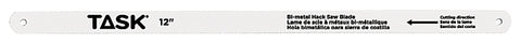 TASK T22564B Hacksaw Blade, 12 in L, 18 TPI, Pack of 10
