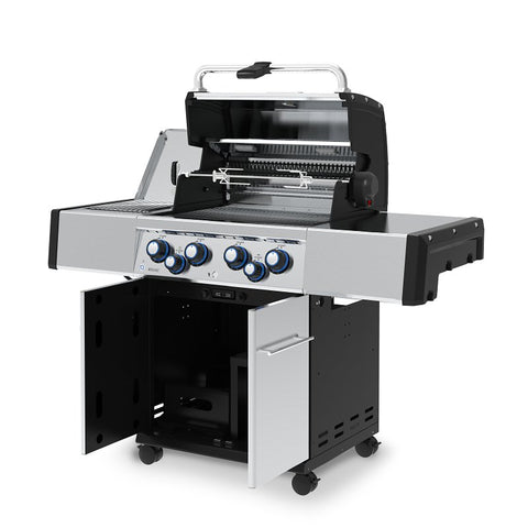 Broil King Regal S 590 Pro Series 958944 Gas Grill, 55,000 Btu, Liquid Propane, 5-Burner, Side Shelf Included: Yes