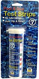 Jed Pool Tools 00-492-01 Pool Test Kit Refill, 7-Way