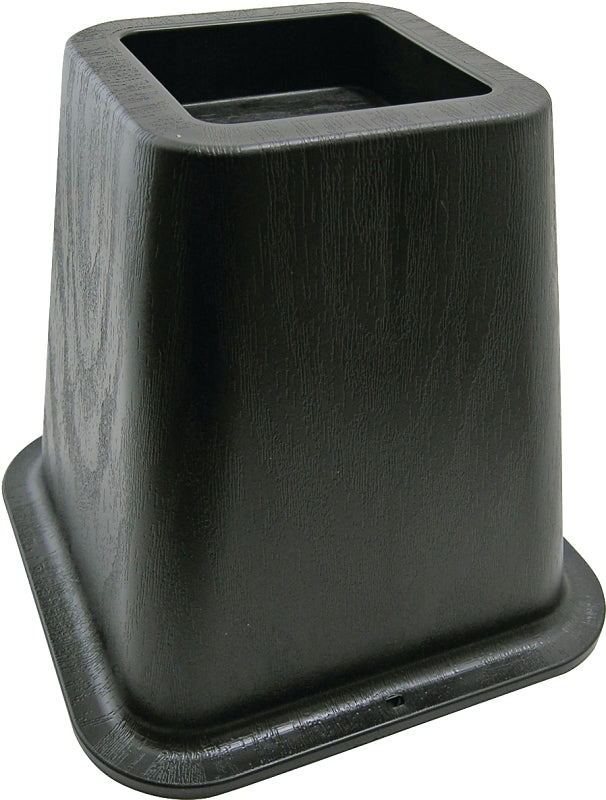 Shepherd Hardware 9523 Bed Riser, Rectangular, Plastic, Black, 300 lb ...