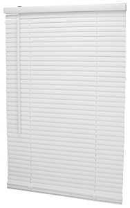 Simple Spaces PVCMB-2A Blind, 64 in L, 25 in W, Vinyl, White