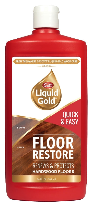 Scott's Liquid Gold 30019 Floor Restore, 24 oz, Liquid, Acrylic, Milky