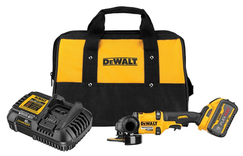 DEWALT FLEXVOLT DCG418X1 Series Brushless Grinder with Kickback Brake Kit, Battery Included, 6 in Wheel Diameter