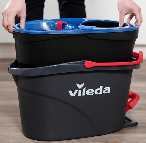 Vileda EasyWring RinseClean 168469 Spin Mop Refill, Microfiber