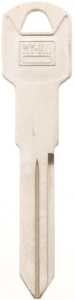 Hy-Ko 11010B86 Key Blank, Brass, Nickel, Pack of 10