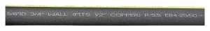 Quick R 70581T Pipe Insulation, 5/8 in ID x 2-1/8 in OD Dia, 6 ft L, Polyolefin, Charcoal, Pack of 30