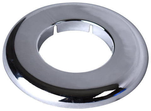 Plumb Pak PP857-9 Flange, 3 in Dia, Plastic, Chrome Plated, For: 1-1/2 in Iron Pipe