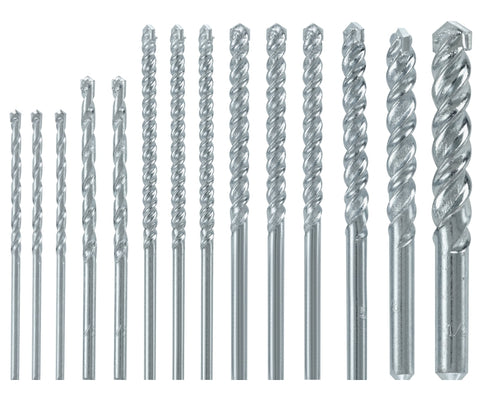 Bosch BM5000 Rotary Bit Set, Masonry, 14-Piece, Carbide