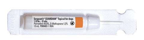 Sergeant's Guardian 105 Flea and Tick Prevention, 0.15 fl-oz Tube