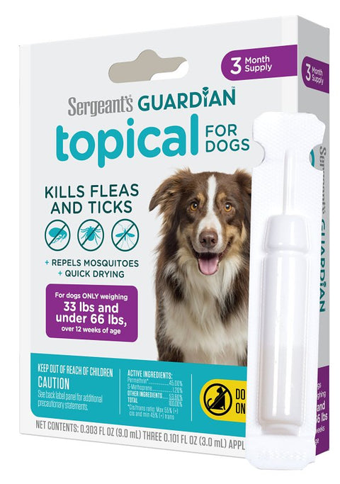 Sergeant's Guardian 106 Flea and Tick Squeeze-On