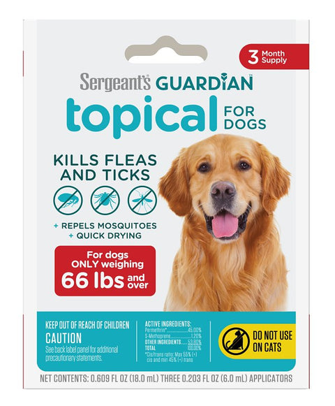 PetArmor Plus 107 Flea and Tick Topical Treatment, Liquid, 0.273 fl-oz Tube