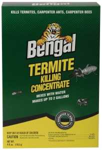 Bengal 33500 Termite Killing Concentrate, Liquid, Spray Application, Outdoor, 4 oz Box