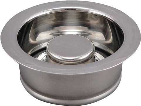 Plumb Pak PP5417 Flange and Stopper, Polished Chrome