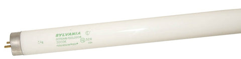 Sylvania 22360 Fluorescent Bulb, 32 W, T8 Lamp, Medium G13 Lamp Base, 2950 Lumens, 3000 K Color Temp, Warm White Light, Pack of 15