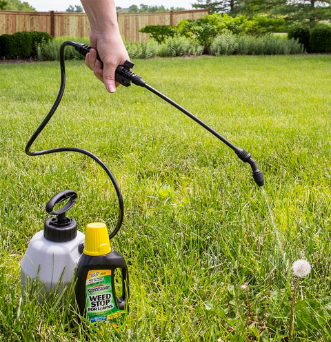 Spectracide WEED STOP HG-96540 Lawns Concentrate, Liquid, Spray Application, 32 fl-oz Bottle