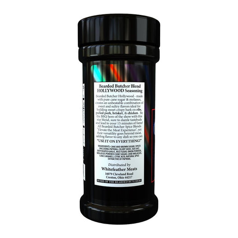 Bearded Butcher BB-4117 Seasoning, Solid, Hollywood Blend, 10 oz Shaker Can