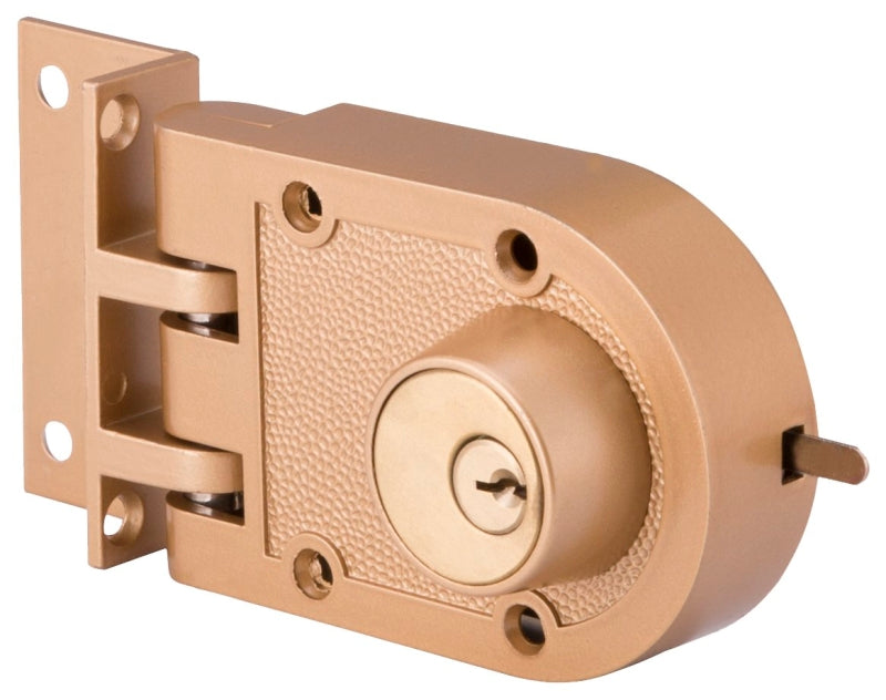 Prosource Key Machine ProSource 6224331-PS Jimmy Proof Lock, Keyed Different Key, Brass, Bra ...