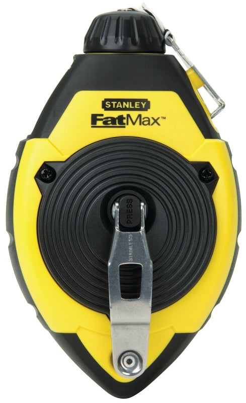 Stanely Shell STANLEY 47-140L Chalk Line Reel, 100 ft L Line, Blue Line, 3:1 Gear Ra ...