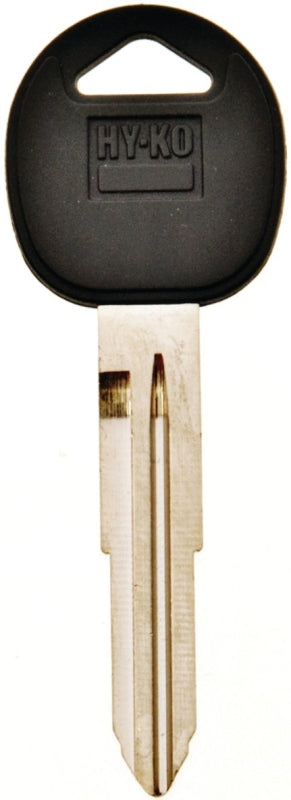 Hy-Ko 12005HY12 Automotive Key Blank, Brass/Plastic, Nickel, For: Hyundai Vehicle Locks, Pack of 5